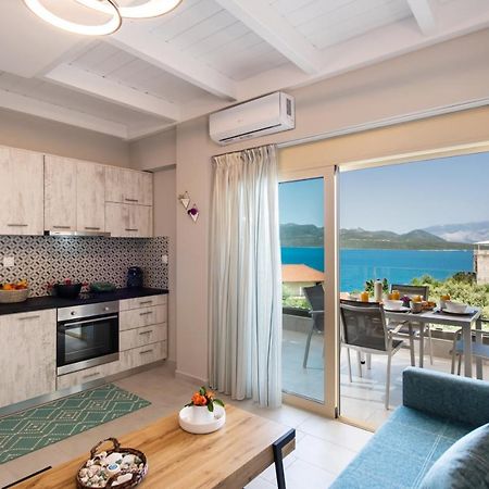 Bianco Stylish Maisonette Nikiana Esterno foto